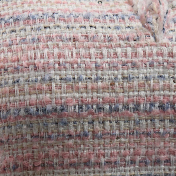 Karl Lagerfeld Paris Tweed V Neck Dress Size 6 - Picture 9 of 11